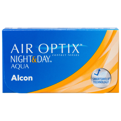 Air Optix Night & Day Aqua maandlenzen van Alcon, 6-pack