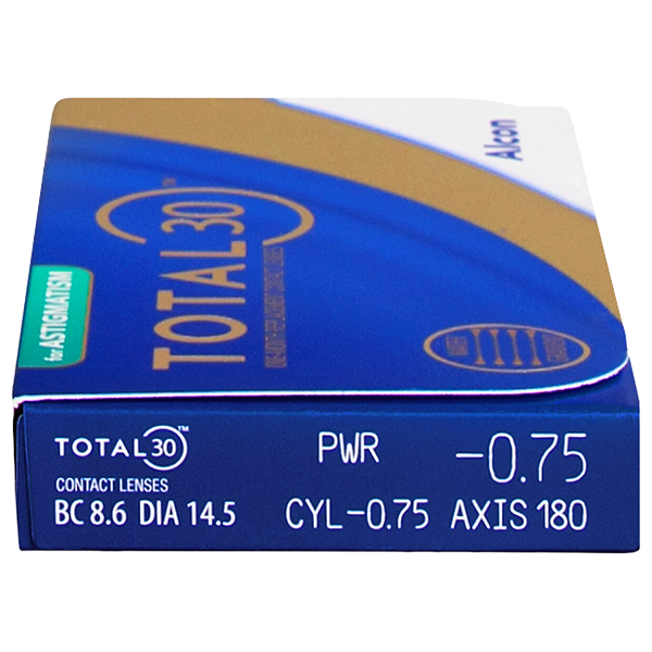 6-pack Alcon Total30 for astigmatism
