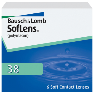 SofLens 38 maandlenzen van Bausch + Lomb, 6-pack