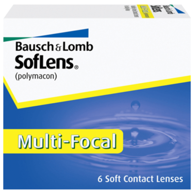 SofLens Multi-Focal maandlenzen van Bausch + Lomb, 6-pack