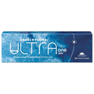 ULTRA ONE DAY daglenzen van Bausch + Lomb, 30-pack