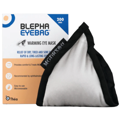 Blepha Eyebag verwarmend oogmasker van Théa met verpakking