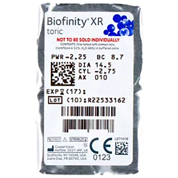 Biofinity XR Toric - Afbeelding 2